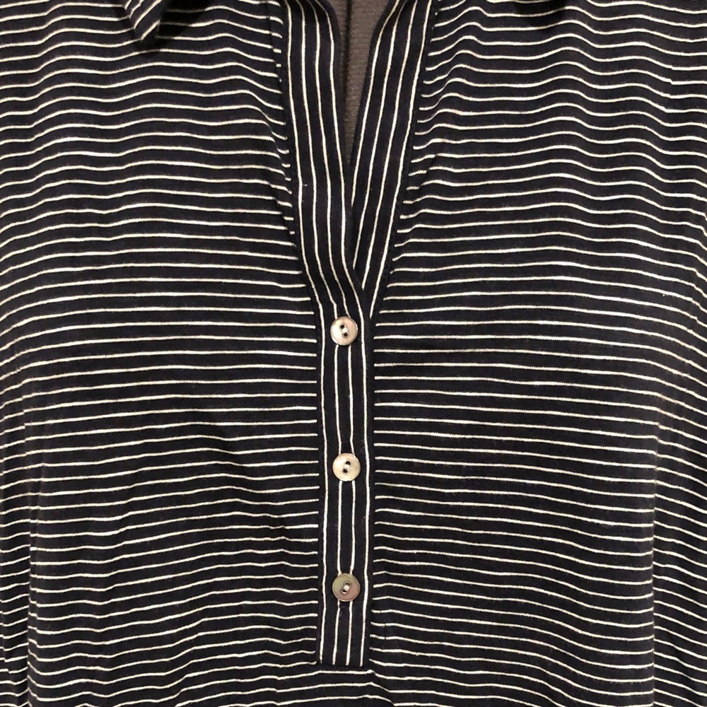 Women’s Striped Black and White Top - Picture 5 of 14